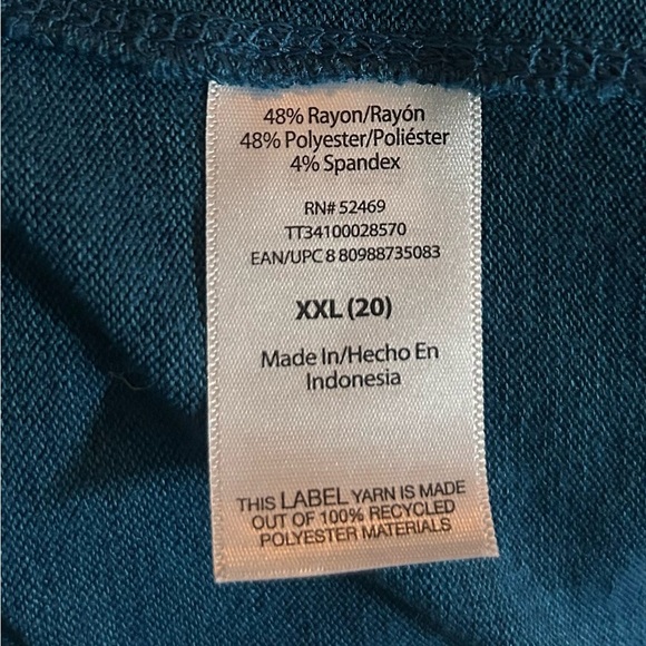 NWT Time and Tru Women's Plus Size Top - Picture 5 of 6